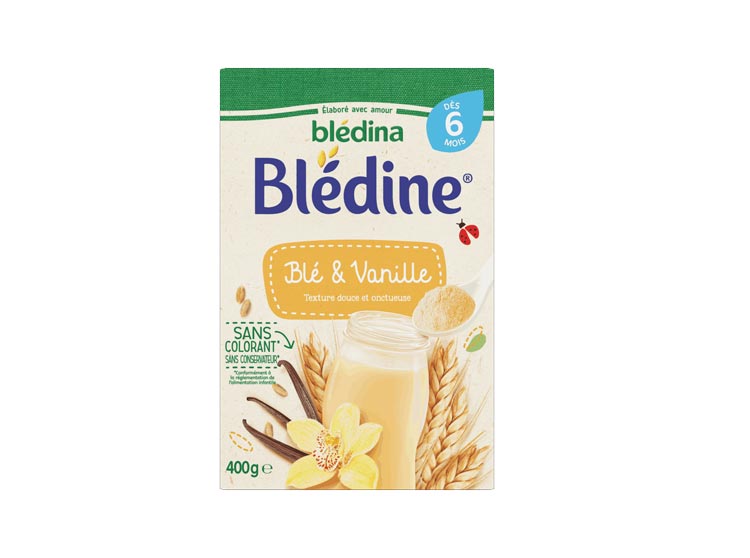 BLEDINA BLEDINE BLÉ ET VANILLE 6 MOIS 400G