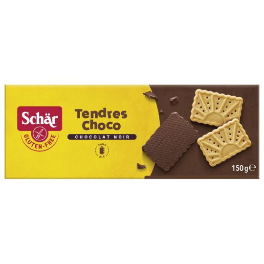 Biscuits chocolat noir s/gluten SCHAR