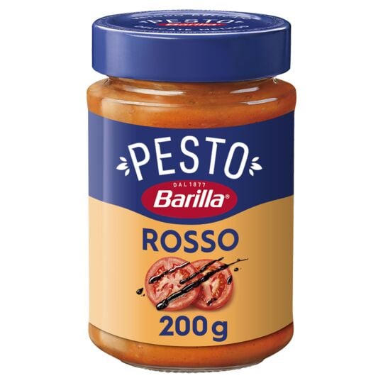 Barilla Pesto rosso 200g - épicerie les 3 gourmets condiments-et-sauces