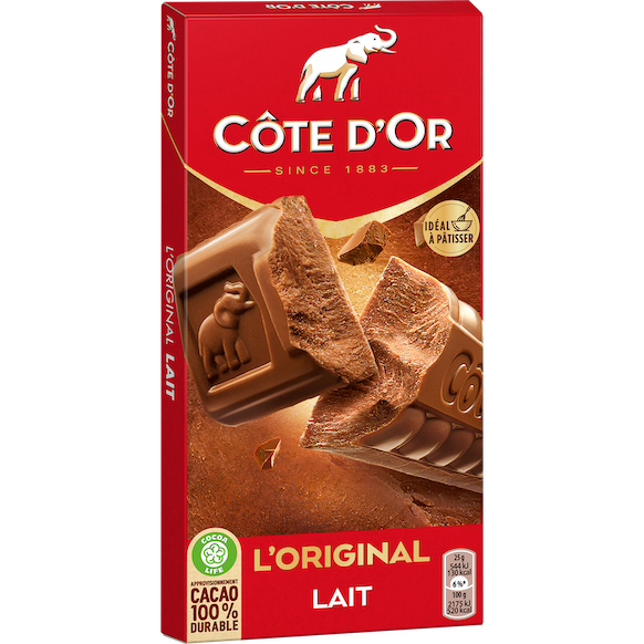 Chocolat Au Lait Extra Fin 200g de COTE D'OR