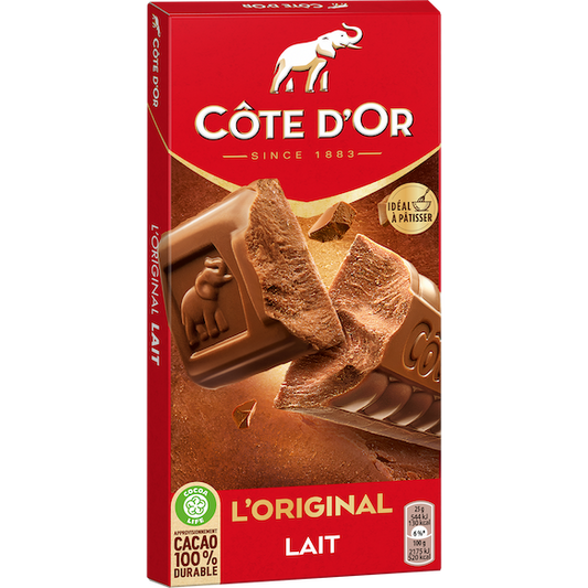 COTE D'OR Chocolat Au Lait Extra Fin 200g