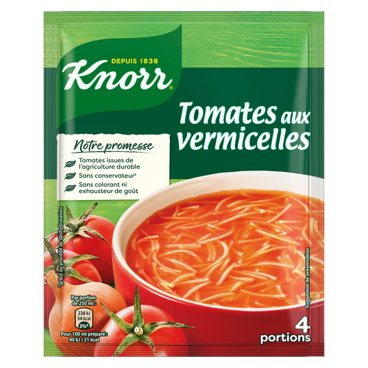 KNORR Soupe tomates vermicelles 67g