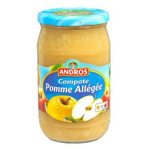 Compote de pomme allégée - Andros - 730 g