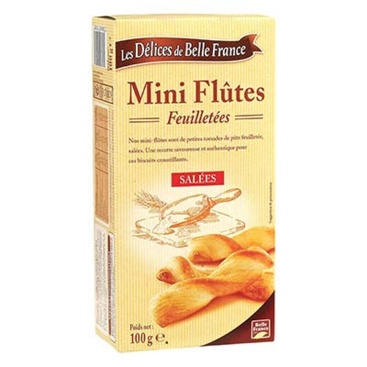 DELICE DE BELLE France MINI-FLUTE SALÉE 100 G