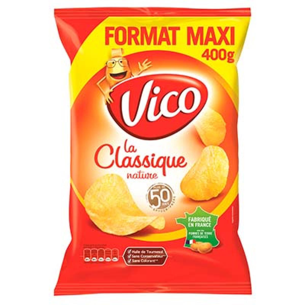 VICO Chips la Classique nature maxi format 400g