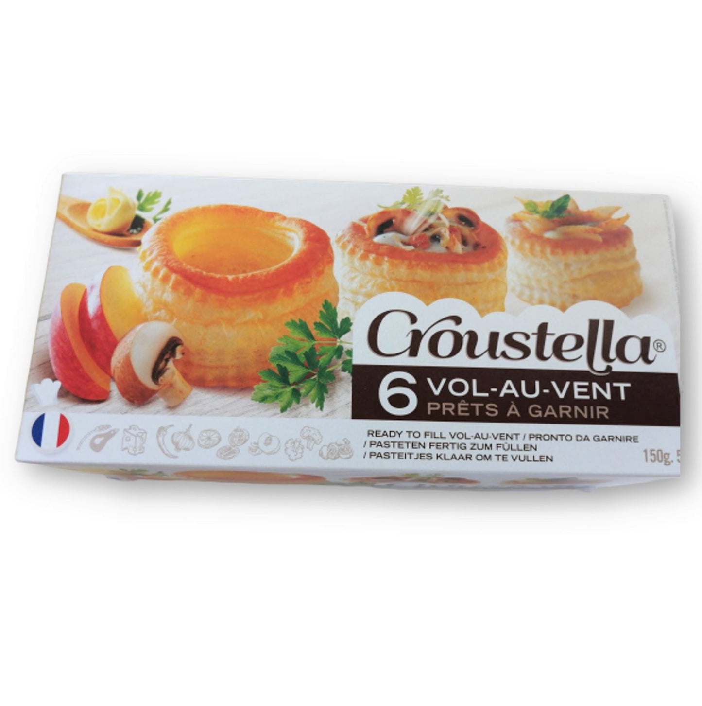   croustella Bouchées à garnir 6 pièces de  vol-au-vent  150 G