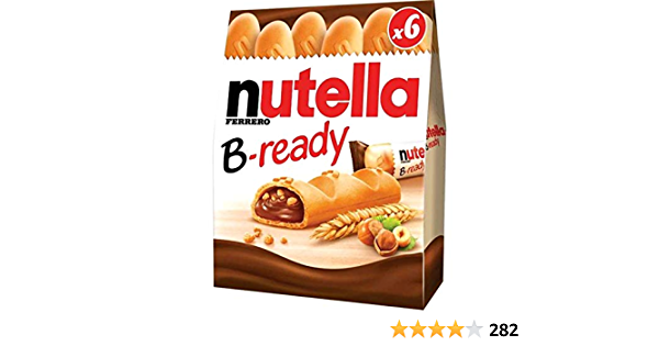 Nutella B-Ready 6 Pièces 132G