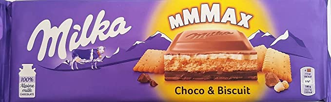 Milka MMMAX Choco et biscuits 300g