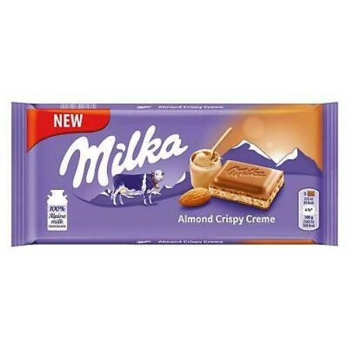 Milka Creamy & Crunchy Almond 90g