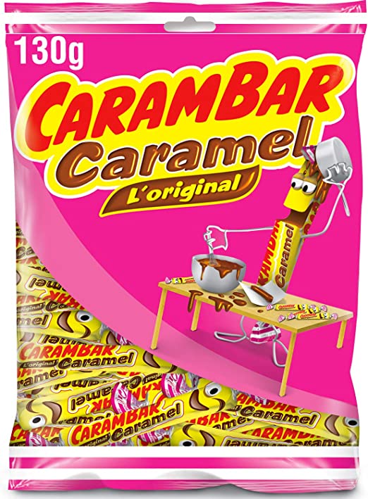 CARAMBAR Bonbons au caramel 130g - épicerie les 3 gourmets Bonbons