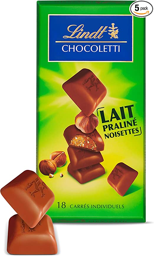 Chocolats Lindor Noisette 125 g