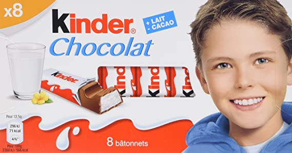 Kinder Chocolate T8 100G