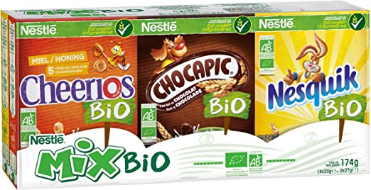 Mini MIX Bio chocapic cheerios nesquik 174g