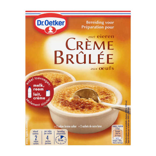 Crème Brûlée 2 doses DR OETKER 234 G