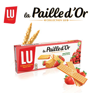 Biscuits LU la Paille d'Or Framboise