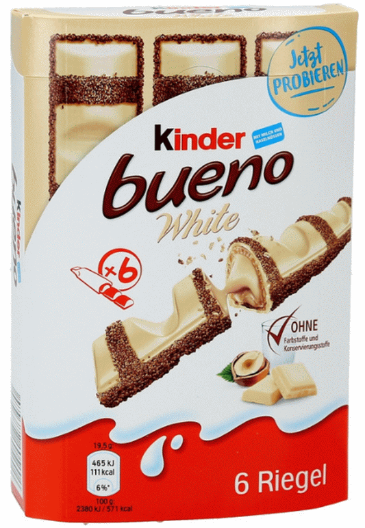 Kinder Bueno White T6