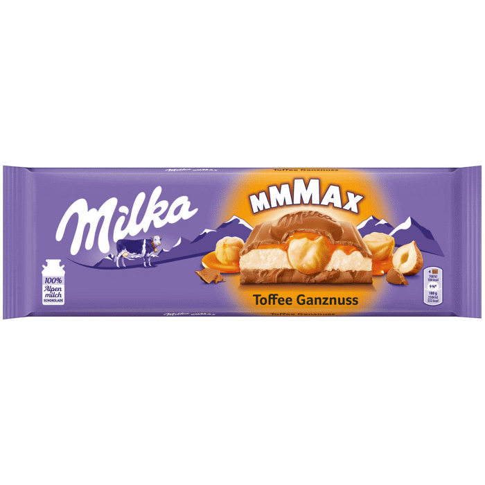 Milka MMMAX Tofee Wholenut 300g