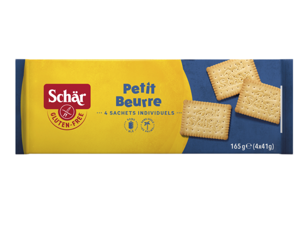 Biscuits SCHAR Petit beurre au beurre sans gluten 165g