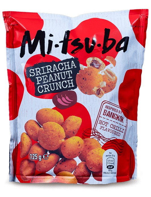 MI-TSU-BA Cacahuètes enrobées sauce Sriracha 125g