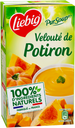 LIEBIG Pursoup' Velouté de potiron 100% ingrédients naturels 1 litre