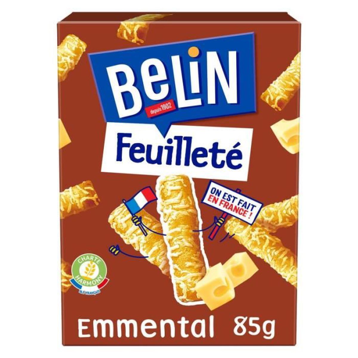 BELIN FEUILLETE EMMENTAL 85 G