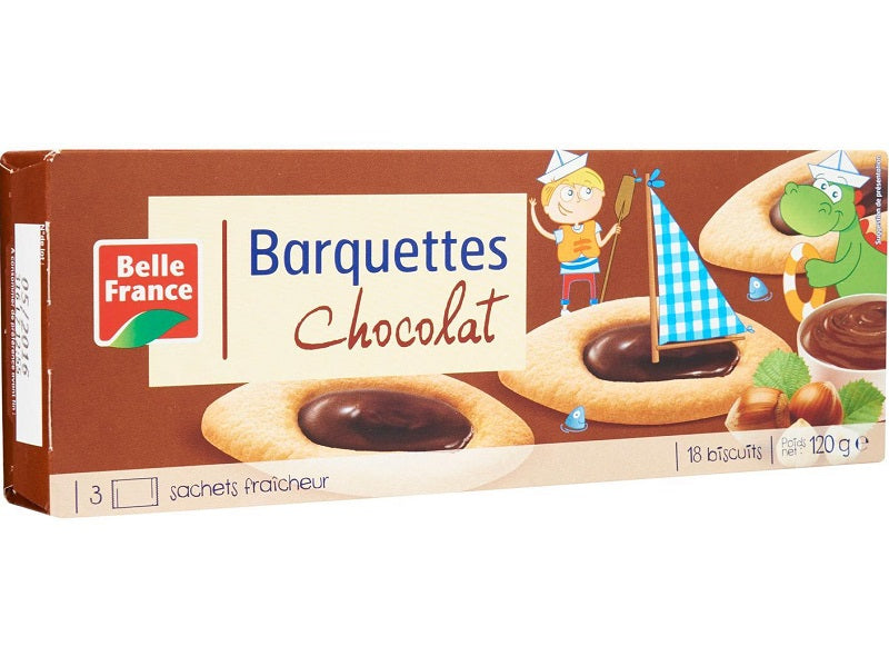 BARQUETTES CHOCOLAT  BELLE France 120G