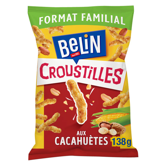 BELIN Croustilles Cacahuètes Format Familial 138g