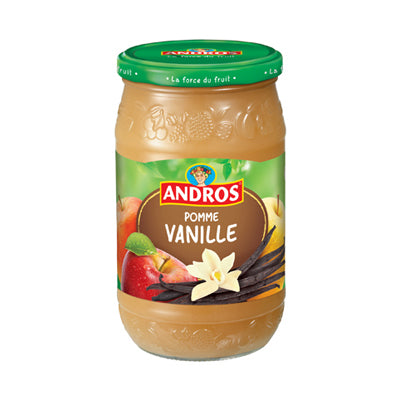 Compote de pomme vanille ANDROS 750 g