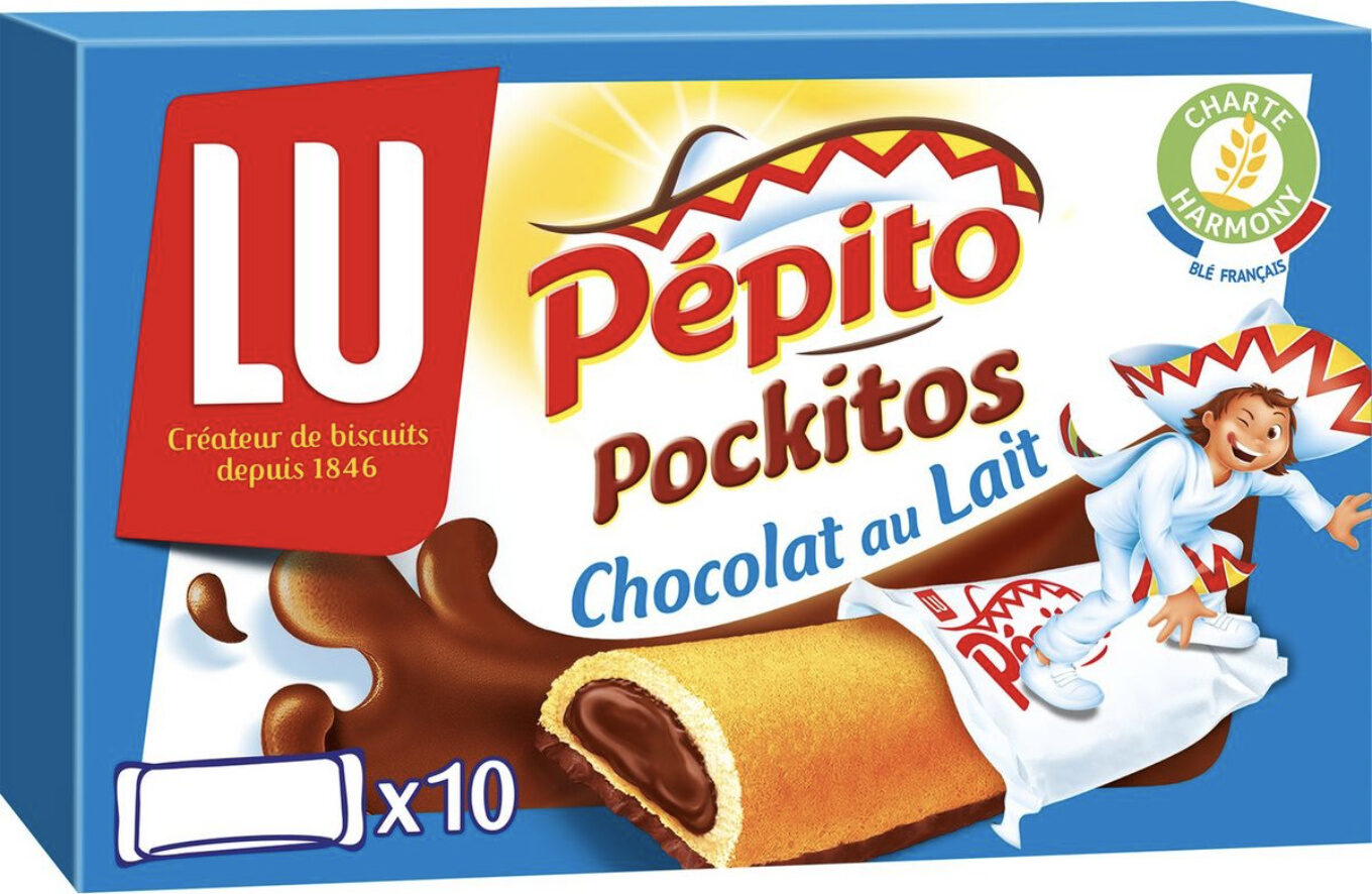 LU BISCUIT PEPITO POCKITO 295 G