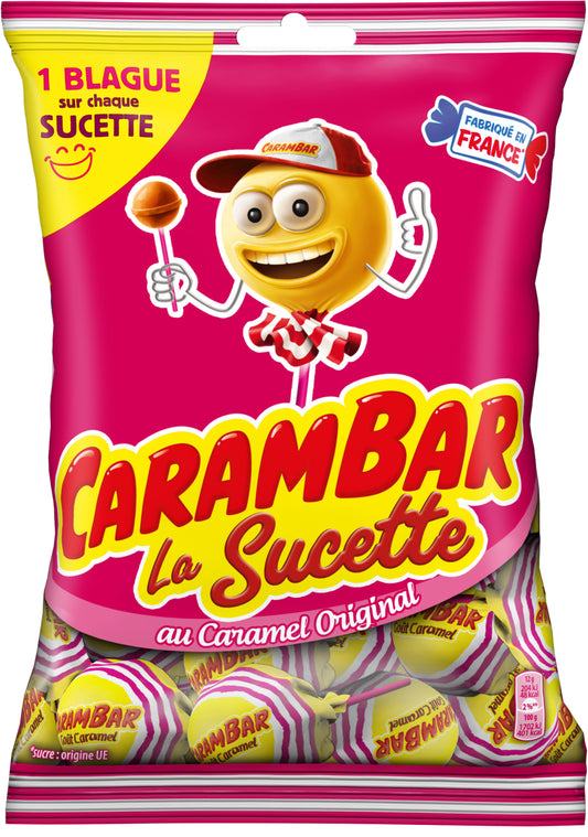 SUCETTES CARAMEL CARAMBAR