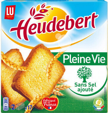 HEUDEBERT  BISCOTTE PLEINE VIE SANS SEL AJOUTÉ 300 G