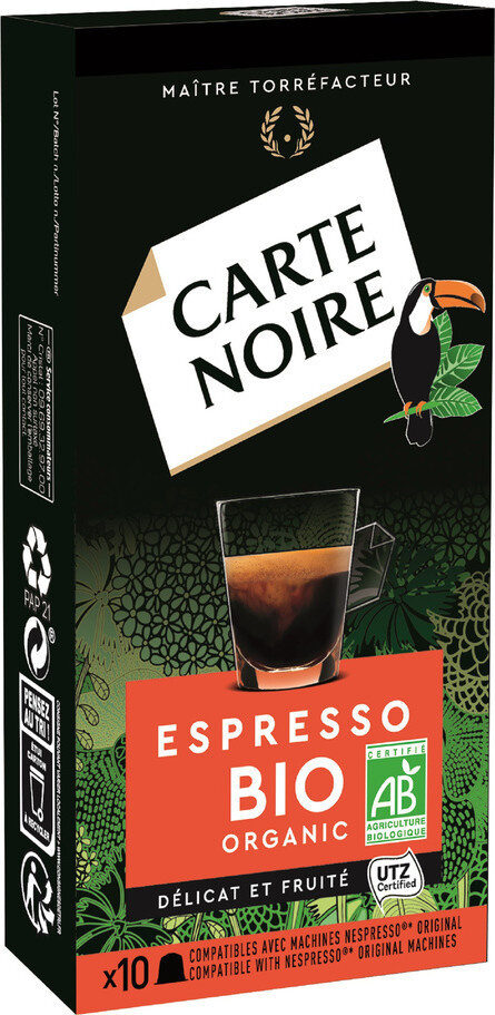 CARTE NOIRE ESPRESSO N 06 P10CAPS BIO