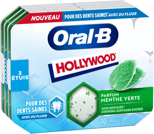 ORAL B  MENTHE VERTE P3X10D