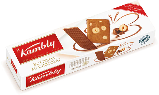 KAMBLY BISCUIT BUTTERFLY CHOCO 100 G