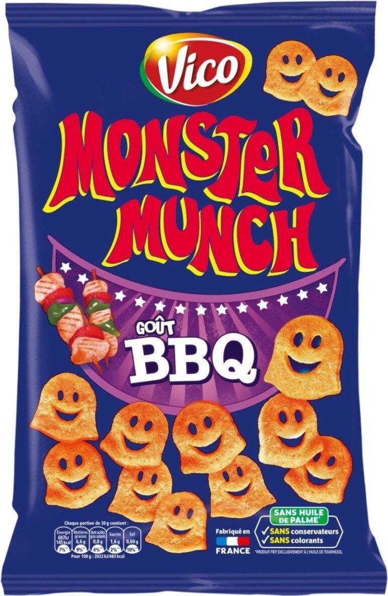 VICO MUNSTER MUNCH BARBECUE 85 G