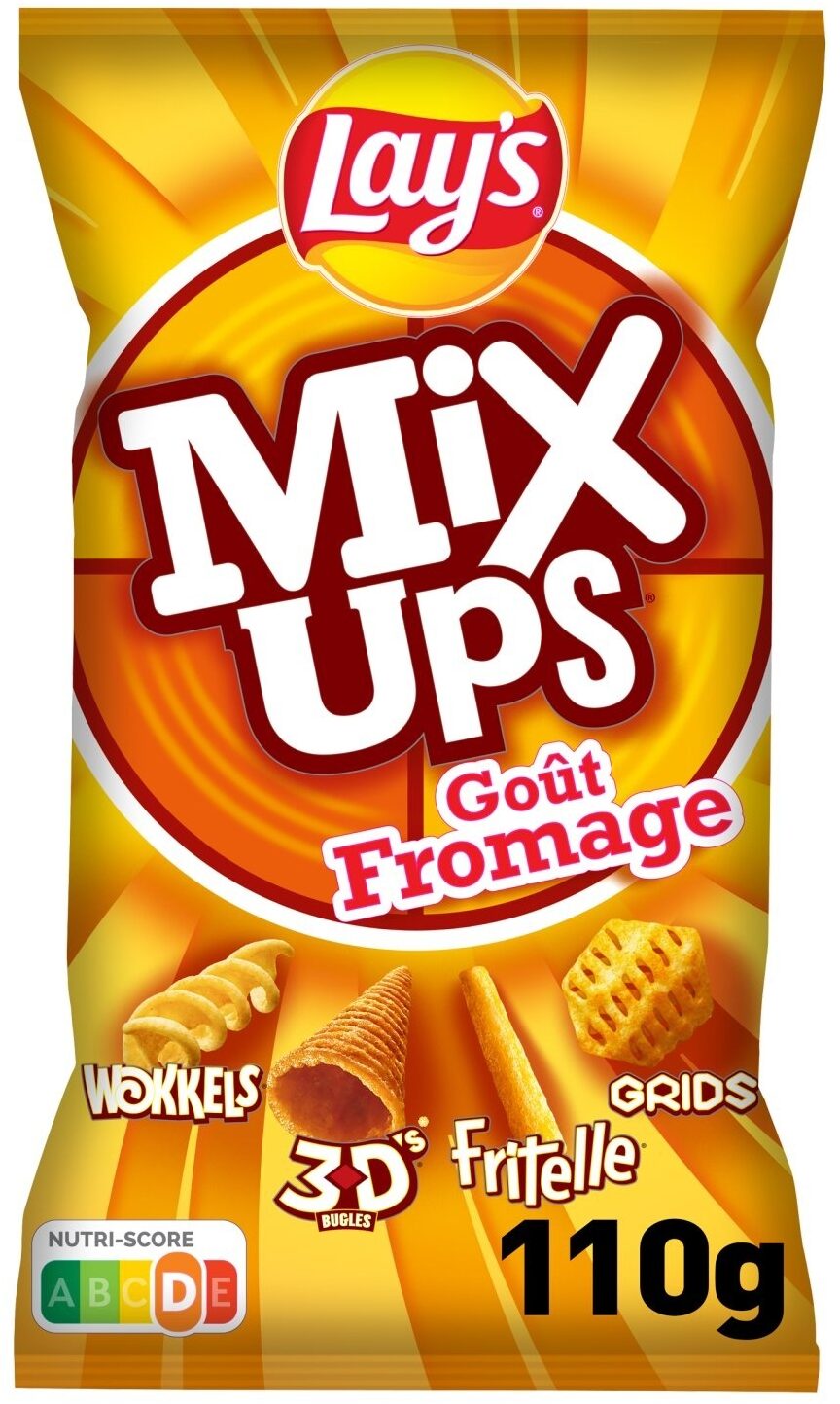 Chips Lay’s MixUps goût Fromage 110g 