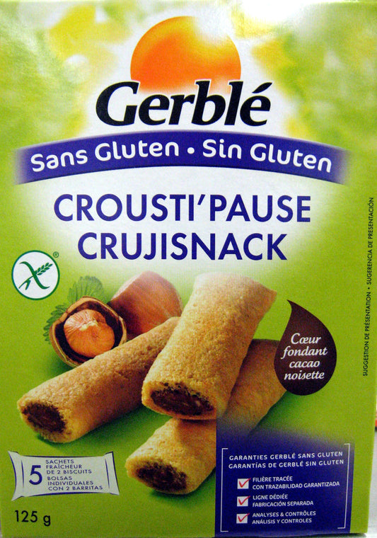 GERBLÉ CROUSTIPAUSE SANS GLUTEN 160 G