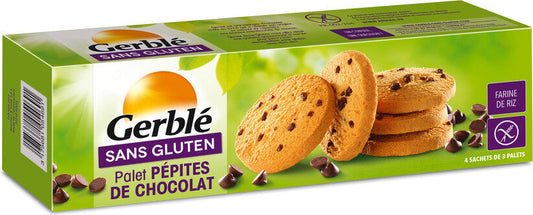 GERBLÉ PALETS PÉPITES DE CHOCO SANS GLUTEN 160 G