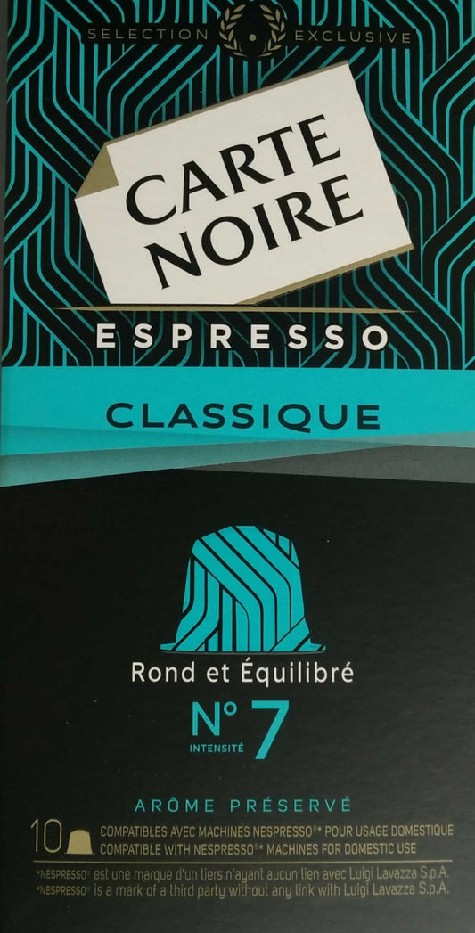 CARTE NOIRE ESPRESSO 10CAPS N7