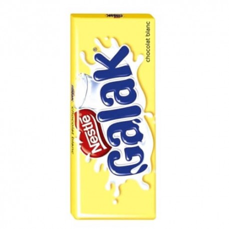 NESTLE GALAK Tablette De Chocolat Blanc 100 G