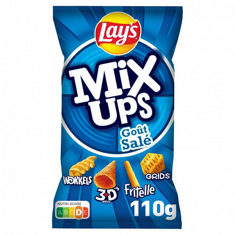 Chips Lay’s MixUps goût salé 110g 