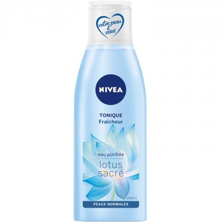 NIVEA FLACON TONIQUE.FRAICHEUR  EAU PURIFIÉ LOTUS SACRÉE 200ML