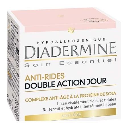 DIADERMINE POT ANTI-RIDE DOUBLE ACTION JOUR 50 ML - épicerie les 3 gourmets cremes-et-soins