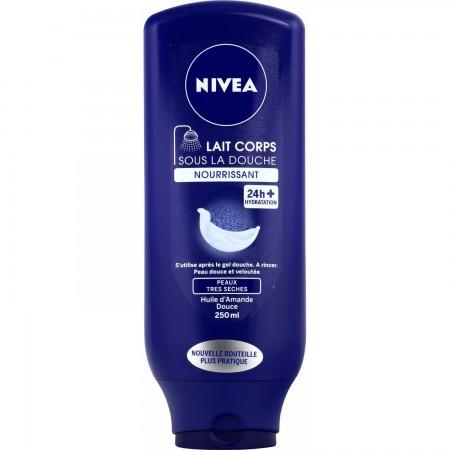 NIVEA LAIT NOURRISSANT DOUCHE  HUILE D'AMANDE DOUCE 250 ML