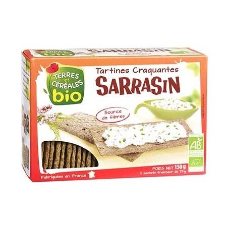 TERRES ET Céréales TARTINE SARRASIN BIO 150 G