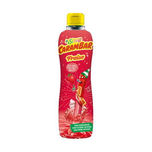 Sirop Carambar Fraise 75 cl