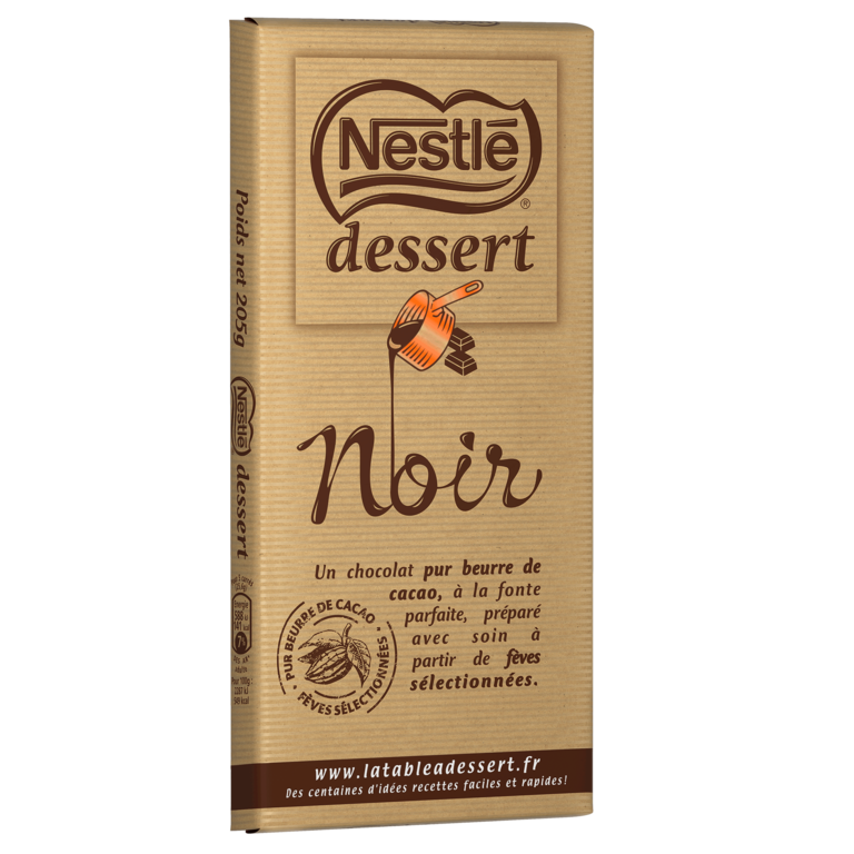 Nestle CHOCOLAT Dessert Noir 205g