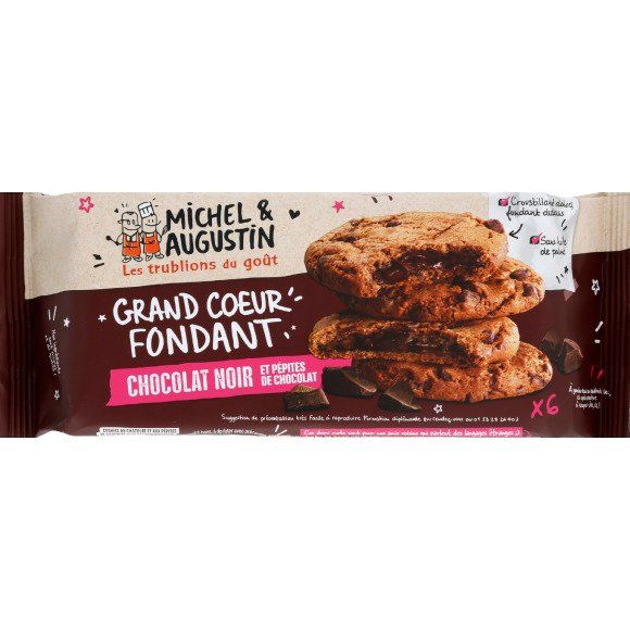 MICHEL ET AUGUSTIN Cookies  Et Pépites De Chocolat 180 G