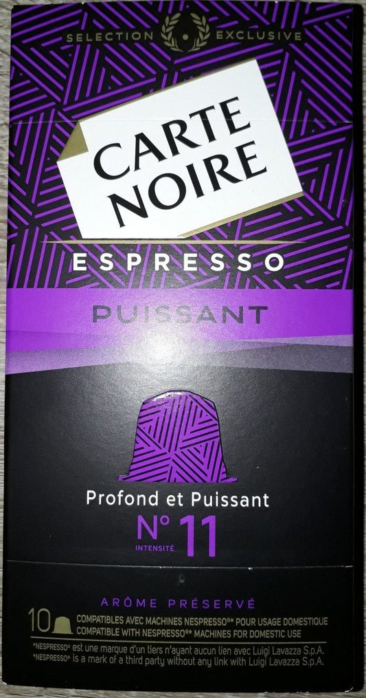 CARTE NOIRE P10CAPS.N11