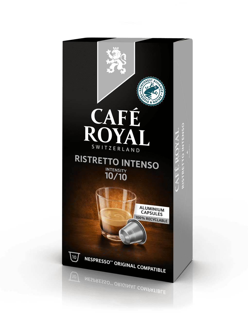 Café 10 capsules  ristretto n°9 CAFE ROYAL